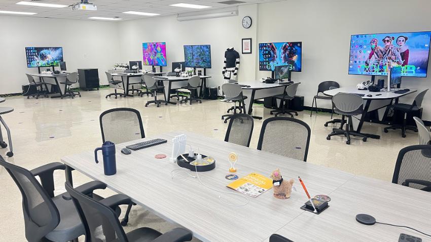 Photo of the New Reality COLLAB VR area